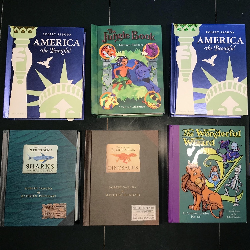 Artistic Pop-Up Children's Books!